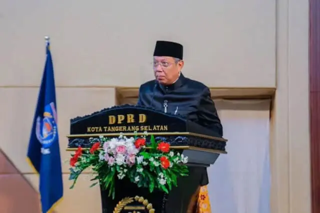 Paripurna HUT ke-14 Tangsel, Benyamin Sampaikan Capaian Pemkot