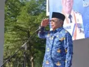 Pimpin Apel HUT ke-51 Korpri, Benyamin : ASN Harus Lahirkan Inovasi dan Solusi Pimpin Apel HUT ke-51 Korpri, Benyamin : ASN Harus Lahirkan Inovasi dan Solusi