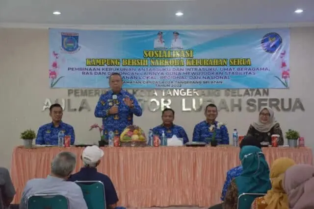 Sosialisasi Kampung 'Bersinar' Benyamin : Upaya Pemkot Tangsel Berantas Narkoba