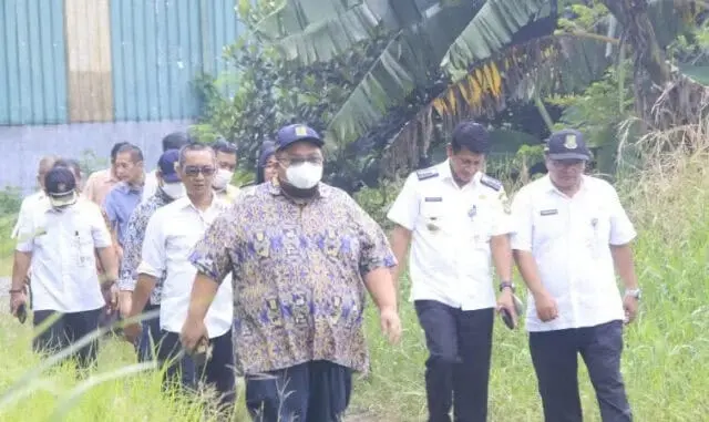 BPN dan Pihak Terkait Tinjau proyek PT. AMS, Ada Dugaan Sheetpile tak Berizin BPN dan Pihak Terkait Tinjau proyek PT. AMS, Ada Dugaan Sheetpile tak Berizin