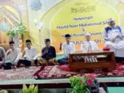 Pimpinan Ponpes Tajul Falah Kumpulkan Calon Kepala Desa Cipayung Deklarasi Damai Pilkades Serentak
