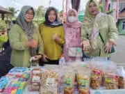 Kelurahan Salembaran jaya menghadiri acara kegiatan katar prenuer dan bazar UMKM