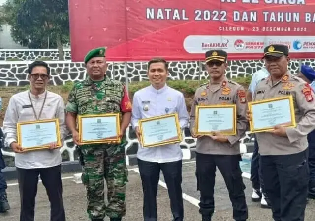 Camat Legok Cucu Abdurrosyied Dapat Piagam Penghargaan oleh Kanwil Kemenkumham Banten