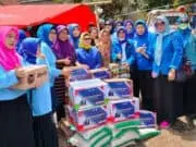 Duka Gempa Cianjur, Perempuan Demokrat Republik Indonesia Salurkan Logistik