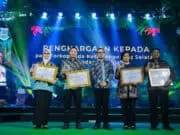 Malam Inaugurasi HUT ke-14 Tangsel, Pemkot Berikan Penghargaan ke Sejumlah Tokoh