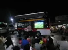 Nobar Piala Dunia 2022 di Kampung Inggris, Terasa Beda Nobar Piala Dunia 2022 di Kampung Inggris, Terasa Beda