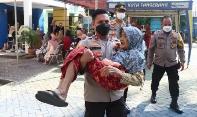 Begini Suasana Penyaluran BLT BBM, BPNT dan PKH di Gerendeng