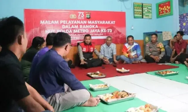 Rangkaian 73 Tahun Polda Metro Jaya, 157 RW se-Kota Tangerang Disambangi Polisi Rangkaian 73 Tahun Polda Metro Jaya, 157 RW se-Kota Tangerang Disambangi Polisi