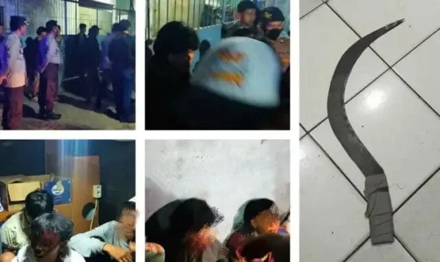 Bawa Sajam Hendak Tawuran di Cipondoh, 4 Remaja Dihakimi Warga, Beruntung Diamankan Polisi Bawa Sajam Hendak Tawuran di Cipondoh, 4 Remaja Dihakimi Warga, Beruntung Diamankan Polisi