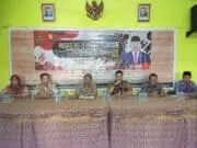 Kegiatan Reses ke III Anggota DPRD kabupaten Tangerang jayusman Fraksi Gerindra di kantor kelurahan Salembaran jaya