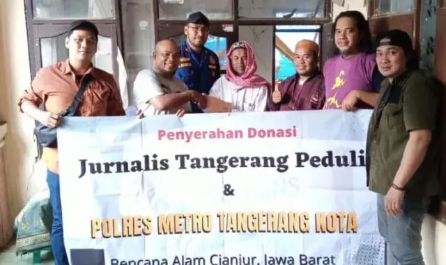 Wartawan Tangerang Peduli Gempa, Kumpulkan Uang Bangun Ponpes di Cianjur Wartawan Tangerang Peduli Gempa, Kumpulkan Uang Bangun Ponpes di Cianjur