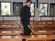 Minggu Pagi, Tim Jibom Sisir Gereja di Wilayah Hukum Polrestro Tangerang Kota Minggu Pagi, Tim Jibom Sisir Gereja di Wilayah Hukum Polrestro Tangerang Kota