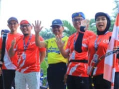 Sachrudin Lepas Goweser Last Sunday Ride