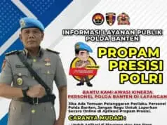 Polda Banten Launching Aplikasi Propam Presisi, Masyarakat Biar Gampang Laporkan Oknum Polda Banten Launching Aplikasi Propam Presisi, Masyarakat Biar Gampang Laporkan Oknum
