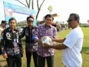 Camat Legok Dampingin Sekda Rudi Maesyal Buka Open Tournament PASGA CUP 2023