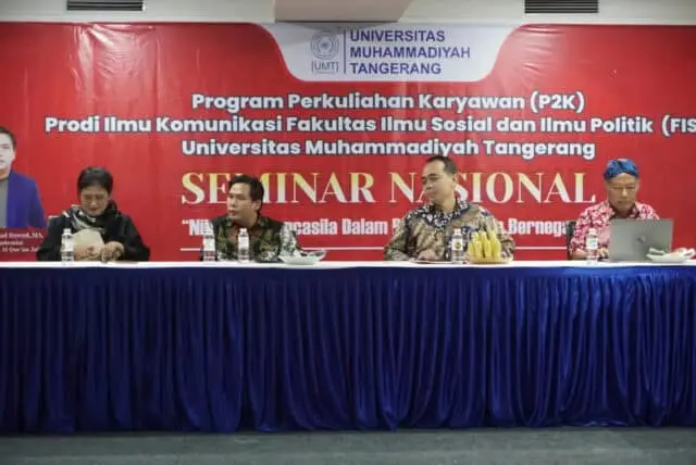 Gelar Seminar Nasional, Mahasiswa FISIP UMT Dalami Nilai-Nilai Pancasila Gelar Seminar Nasional, Mahasiswa FISIP UMT Dalami Nilai-Nilai Pancasila