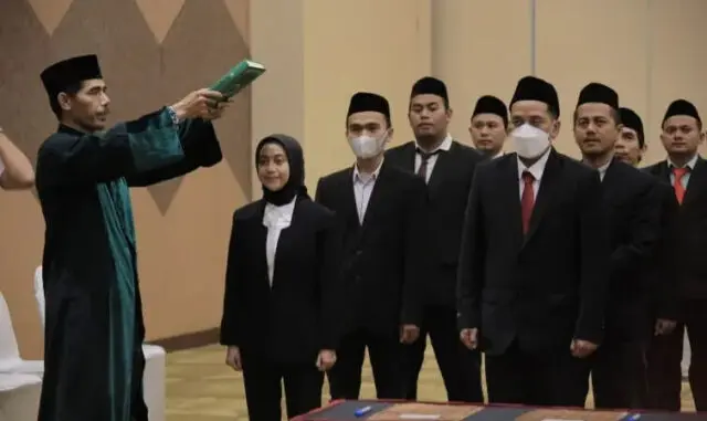 65 PPK Dilantik, Sachrudin Tegaskan Soal Kejujuran dan Keadilan