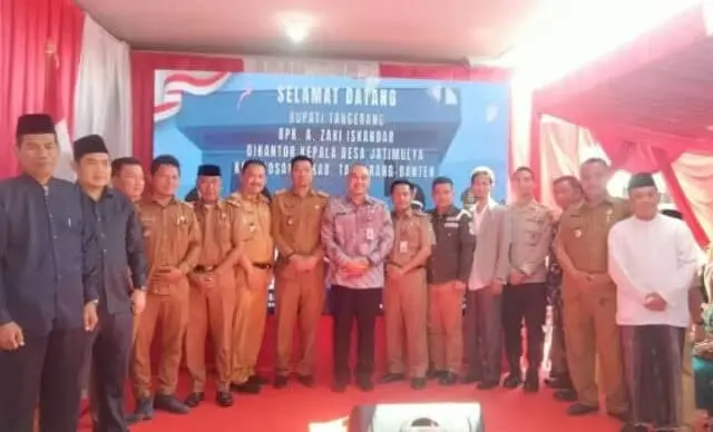 Kantor Desa jatimulya kecamatan Kosambi, di Resmikan Bupati kabupaten Tangerang Kantor Desa jatimulya kecamatan Kosambi, di Resmikan Bupati kabupaten Tangerang