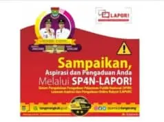 Pemkab Tangerang Terima 1.333 Aduan Masyarakat lewat SP4N LAPOR!, Pemkab Tangerang Terima 1.333 Aduan Masyarakat lewat SP4N LAPOR!,