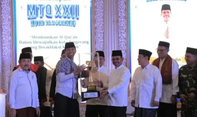 Ditutup Wakil Walikota, Kecamatan Karawaci Juara Umum MTQ ke- 22 Kota Tangerang