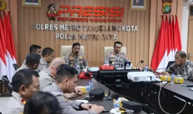 Polres Metro Tangerang Kota Rakor Pengamanan Perayaan Imlek 2574, Ini Skemanya Polres Metro Tangerang Kota Rakor Pengamanan Perayaan Imlek 2574, Ini Skemanya