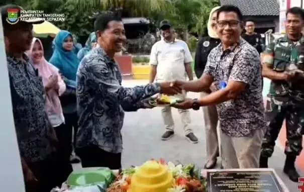 Camat Sepatan Resmikan Taman kita Desa Sarakan, Tangerang Camat Sepatan Resmikan Taman kita Desa Sarakan, Tangerang