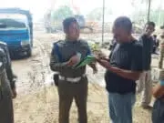 Satpol PP Hentikan Proyek Pembangunan Pabrik di Wilayah Cadas Kukun, Satpol PP Hentikan Proyek Pembangunan Pabrik di Wilayah Cadas Kukun,