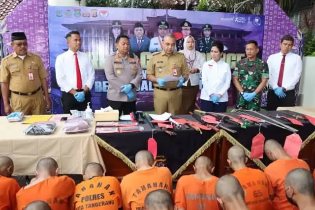 Polresta Tangerang Tangkap 18 Orang Terkait Kasus Narkoba Selama Januari 2023 Polresta Tangerang Tangkap 18 Orang Terkait Kasus Narkoba Selama Januari 2023