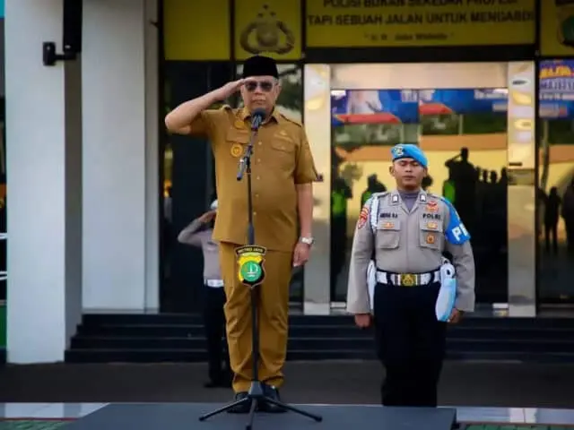 Operasi Keselamatan Jaya 2023 Dimulai, Wali Kota Benyamin Pimpin Apel Gelar Pasukan Operasi Keselamatan Jaya 2023 Dimulai, Wali Kota Benyamin Pimpin Apel Gelar Pasukan