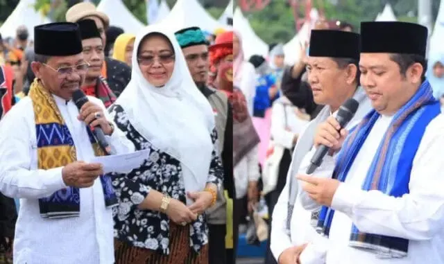 146 Pasang Pengantin, Heboh! Ngebesan Ala Wali Kota dan Wakil Wali Kota Tangerang