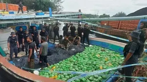 Operasi PRG BNN Pusat Gagalkan Penyelundupan 309 Kg Sabu Di Pulau Panaitan Banten Operasi PRG BNN Pusat Gagalkan Penyelundupan 309 Kg Sabu Di Pulau Panaitan Banten