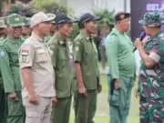 Satpol PP dan SatLinmas tingkat Kabupaten, Simulasi Apel Gelar Pasukan Persiapan Pemilu Satpol PP dan SatLinmas tingkat Kabupaten, Simulasi Apel Gelar Pasukan Persiapan Pemilu