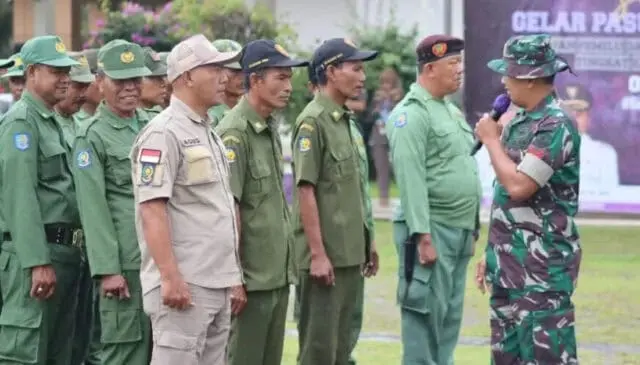Satpol PP dan SatLinmas tingkat Kabupaten, Simulasi Apel Gelar Pasukan Persiapan Pemilu Satpol PP dan SatLinmas tingkat Kabupaten, Simulasi Apel Gelar Pasukan Persiapan Pemilu