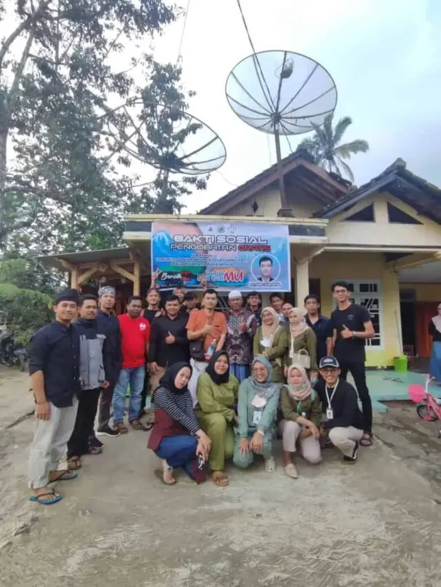 Komunitas Bantaran Sungai Tegallumbu Gelar Baksos Komunitas Bantaran Sungai Tegallumbu Gelar Baksos