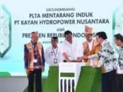 Groundbreaking PLTA Mentarang, Presiden Dukung Transformasi Indonesia Menuju Ekonomi Hijau Groundbreaking PLTA Mentarang, Presiden Dukung Transformasi Indonesia Menuju Ekonomi Hijau