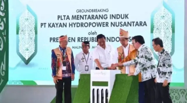 Groundbreaking PLTA Mentarang, Presiden Dukung Transformasi Indonesia Menuju Ekonomi Hijau Groundbreaking PLTA Mentarang, Presiden Dukung Transformasi Indonesia Menuju Ekonomi Hijau