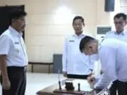 Lantik 118 PNS, Ini Permintaan Wakil Wali Kota Sachrudin