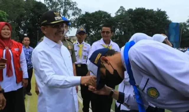 Wakil Wali Kota Tangerang Pinta PMR Ikut Andil dalam Penanggulangan Bencana