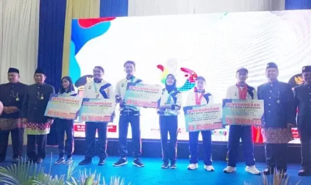 Bonus Atlet Peraih Medali Porprov Banten, Ini Penjelasan Dispora Kota Tangerang Bonus Atlet Peraih Medali Porprov Banten, Ini Penjelasan Dispora Kota Tangerang