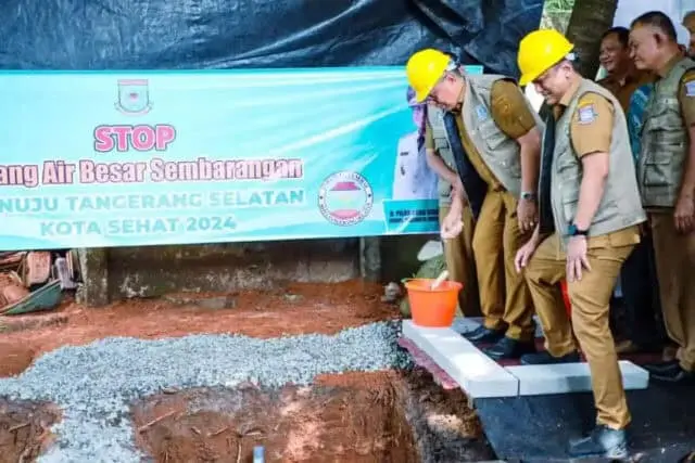 Bangun 1.800 Tangki Septik, Benyamin: Untuk Tingkatkan Taraf Hidup Kesehatan Warga Bangun 1.800 Tangki Septik, Benyamin: Untuk Tingkatkan Taraf Hidup Kesehatan Warga