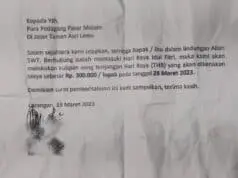 Tegas! Polisi Amankan 7 Pelaku Minta THR Gunakan Surat Edaran ke PKL di Cipadu