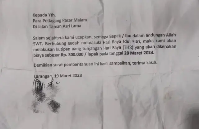 Tegas! Polisi Amankan 7 Pelaku Minta THR Gunakan Surat Edaran ke PKL di Cipadu Tegas! Polisi Amankan 7 Pelaku Minta THR Gunakan Surat Edaran ke PKL di Cipadu