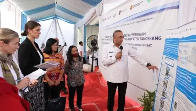 Program Sanitasi di Tangerang Mendapatkan Perhatian khusus dari Pemerintah Amerika Serikat Program Sanitasi di Tangerang Mendapatkan Perhatian khusus dari Pemerintah Amerika Serikat