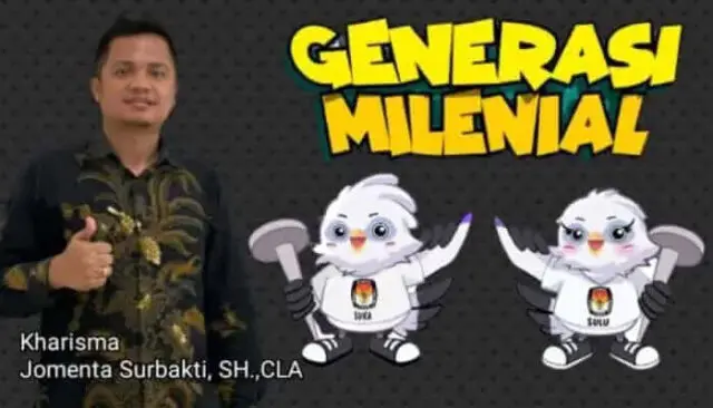 Kharisma Jomenta Surbakti: Peran Generasi Milenial Mewujudkan Politik Beradab dan Beretika Kharisma Jomenta Surbakti: Peran Generasi Milenial Mewujudkan Politik Beradab dan Beretika
