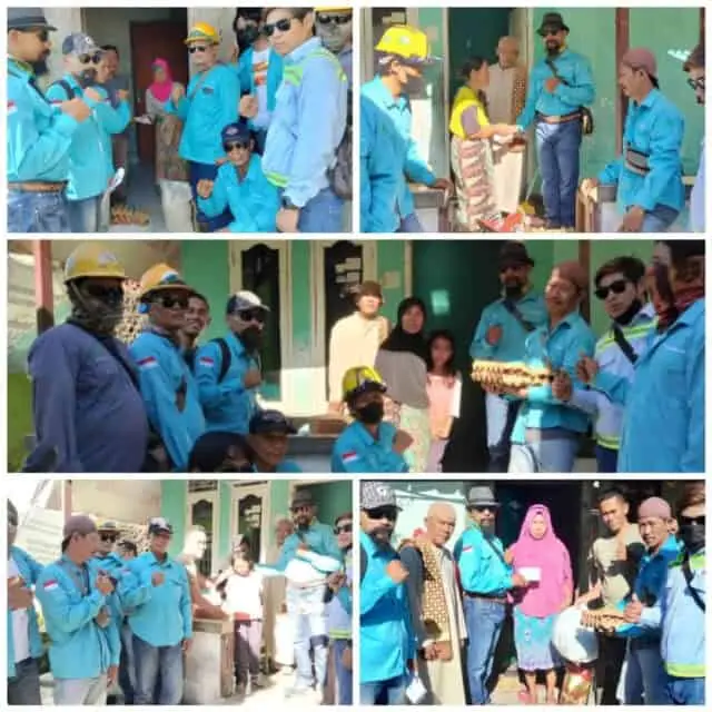 Di Bulan Ramadhan Para Pekerja 9-10 PLTU Suralaya Gelar Bansos Kita Berbagi Santunan Di Bulan Ramadhan Para Pekerja 9-10 PLTU Suralaya Gelar Bansos Kita Berbagi Santunan