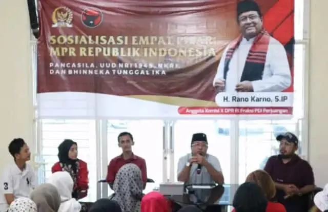 Sosialisasi 4 Pilar MPR-RI, Rano Karno: Pembangunan harus Berlandaskan Pancasila Sosialisasi 4 Pilar MPR-RI, Rano Karno: Pembangunan harus Berlandaskan Pancasila