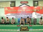 Polres Metro Tangerang Kota Gelar Nuzulul Qur’an, Harapkan Polisi Jujur dan Disiplin Polres Metro Tangerang Kota Gelar Nuzulul Qur'an, Harapkan Polisi Jujur dan Disiplin