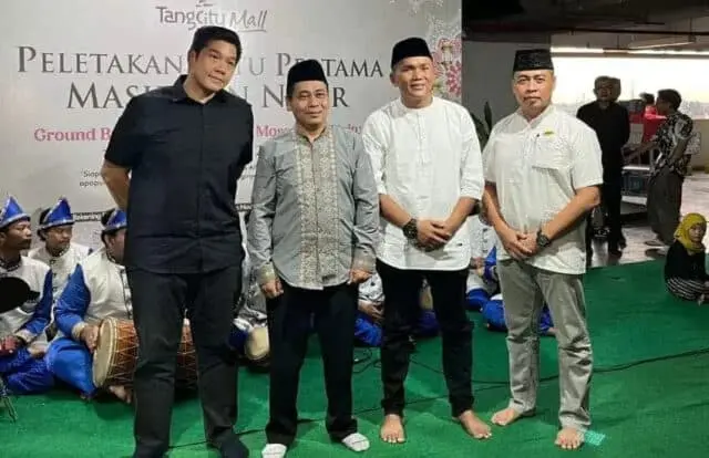 Penuhi Amanah, TangCity Mall Mulai Pembangunan Masjid An-Nuur di Car Park P4 Penuhi Amanah, TangCity Mall Mulai Pembangunan Masjid An-Nuur di Car Park P4