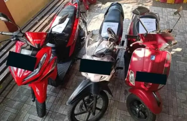 Mudik Nyaman, Puluhan Kendaraan Pemudik di Titipkan di Kantor Polisi di Tangerang Mudik Nyaman, Puluhan Kendaraan Pemudik di Titipkan di Kantor Polisi di Tangerang