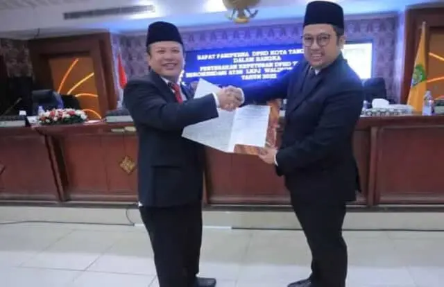 Wali Kota Terima Rekomendasi DPRD Kota Tangerang atas LKPJ Tahun 2022 Wali Kota Terima Rekomendasi DPRD Kota Tangerang atas LKPJ Tahun 2022